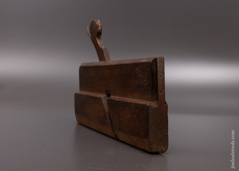 TINY! Quirk Ogee 1/4 Inch Moulding Plane THOS. CAULDWALL 1805-12 Fine - 108055
