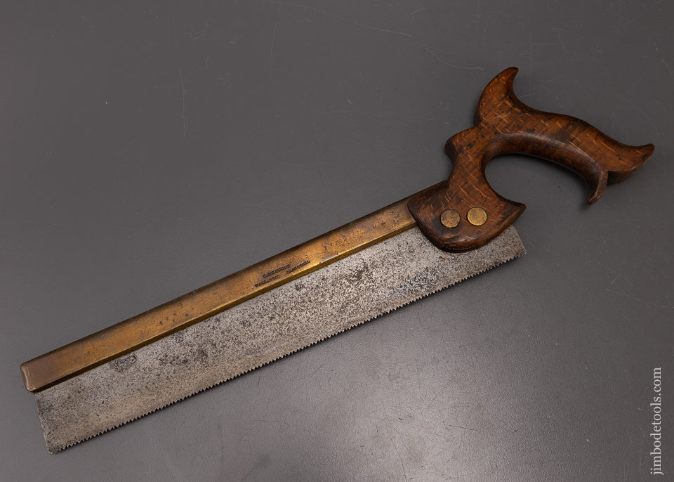 DAVENPORT 12 Inch Brass Back Saw - 108105