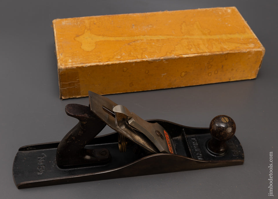STANLEY No. 5 1/2C Jumbo Jack Plane in Original Box - 108205