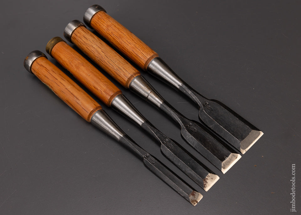 Set of 4 IYOROI Japanese Chisels - 108416
