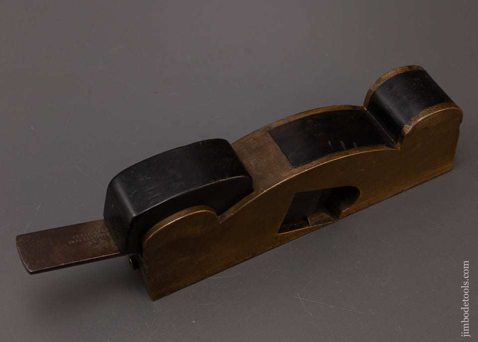 Gunmetal & Ebony Low Angle Shoulder Plane by THACKARY Unmarked - 108499