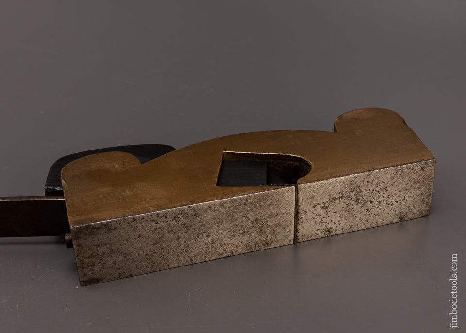 Gunmetal & Ebony Low Angle Shoulder Plane by THACKARY Unmarked - 108499