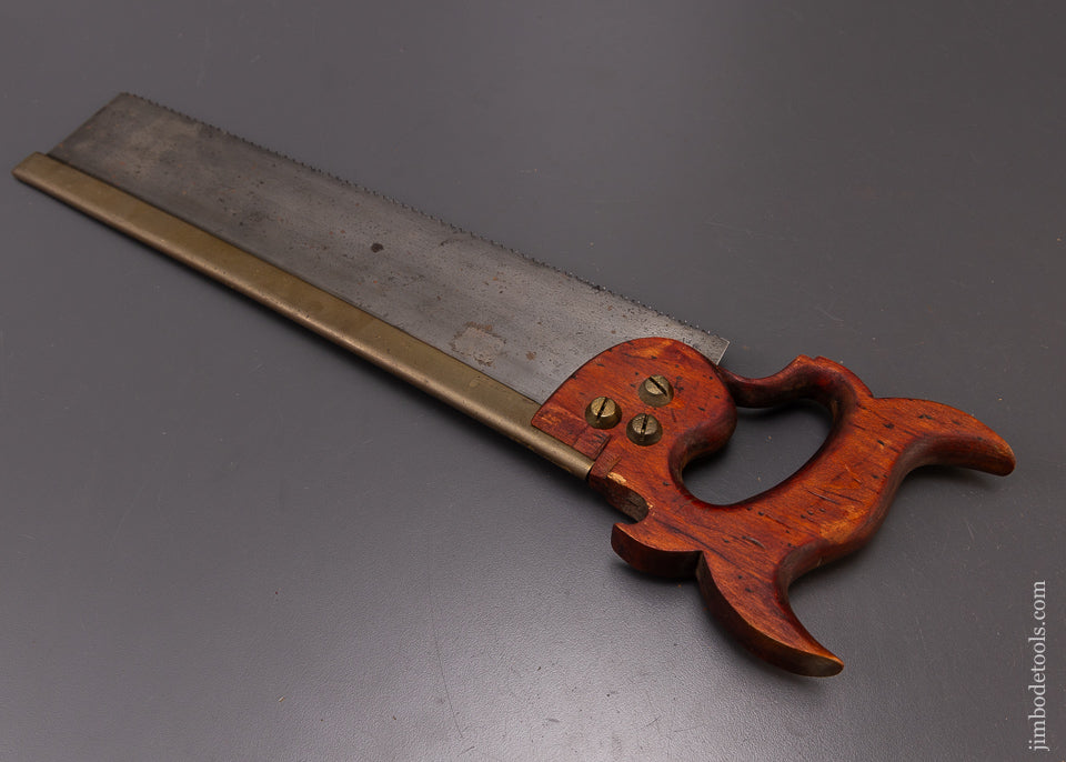 JACKSON (WM. & CO. MONROE, N.Y.) Double Eagle Brass Back Saw - 108805