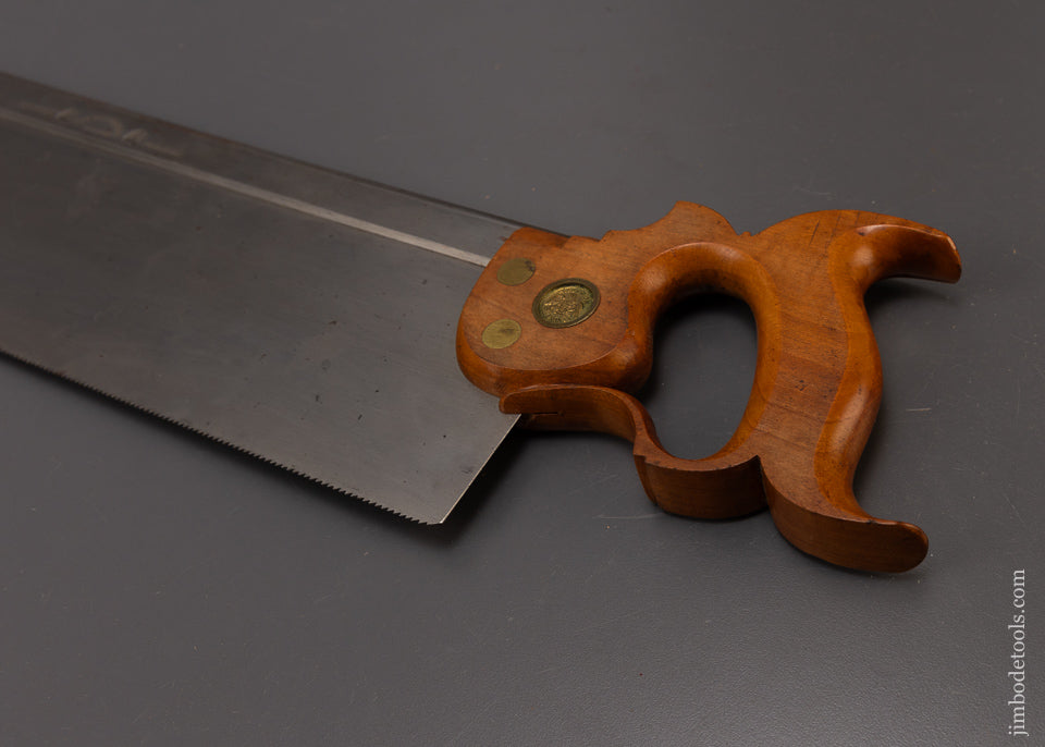 Astounding New Old Stock Double Eagle Back Saw Mint Unused - 108824