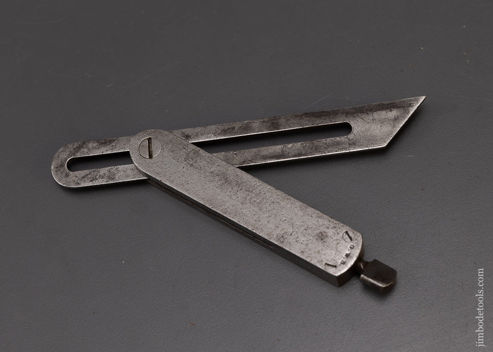 Cute & Rare ST. JOHNSBURY ROBINSONS PATENT JUNE 14, 1870 Bevel Square - 108836