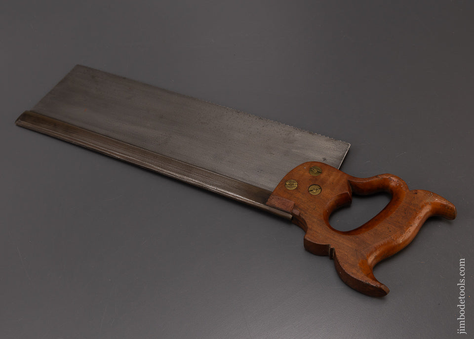 Early 1871 DISSTON Back Saw - 108909