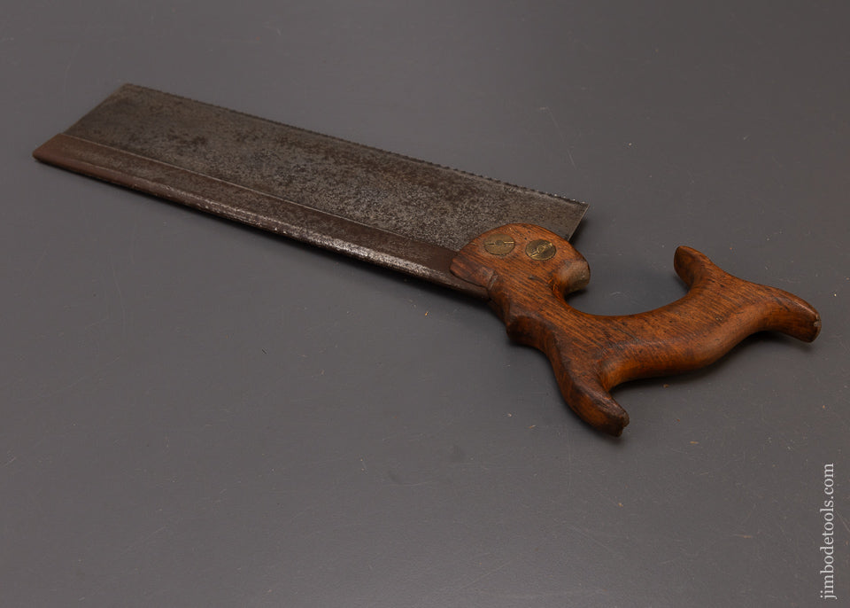Rare PHINEUS SMITH N.Y. Back Saw - 108939