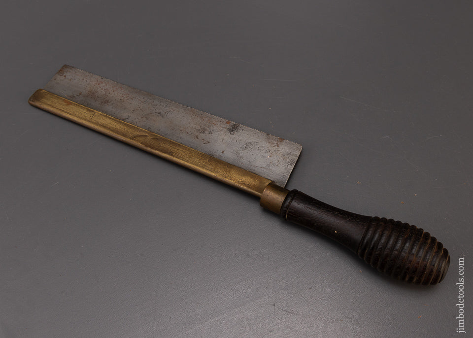 BISHOP (Faint Etch) Brass back Dovetail Saw - 108949