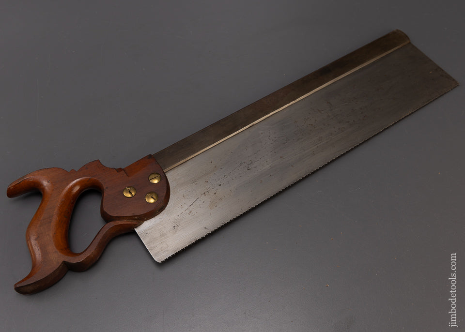 Utterly Crisp SARGENT & CO NEW YORK 16 Inch Back Saw - 109149
