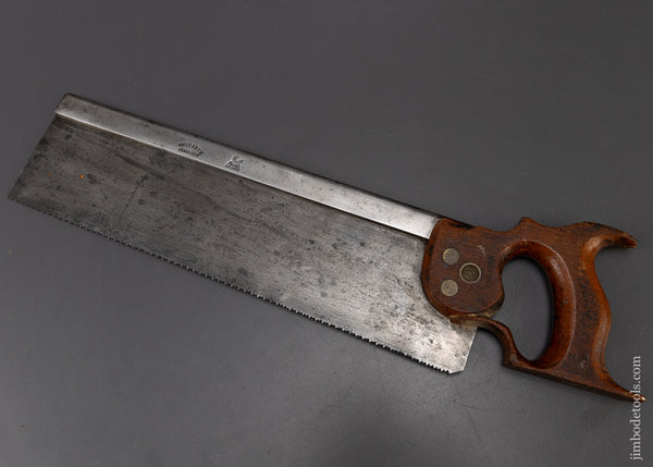 Fine SMITHSON SHEFFIELD Early Back Saw - 109152 – Jim Bode Tools