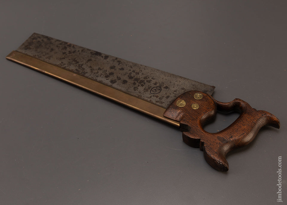 BAKEWELL & CO. Middletown, NY Brass Back Saw - 109180