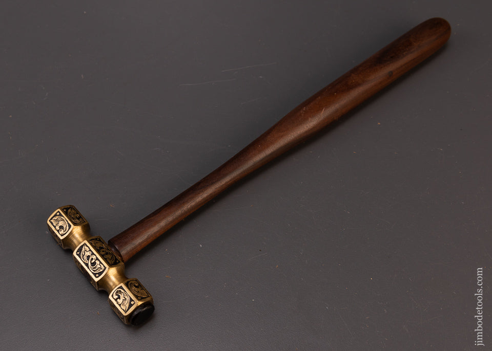 Drop Dead Stunning Deeply Engraved Plane Adjusting Hammer by MIKHAIL DAVYDOV - 109248