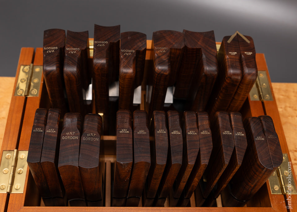 Astounding Set of Hollow & Round Planes Plus Snipe Bills & Side Rounds by HNT GORDON - EXCELSIOR 109290