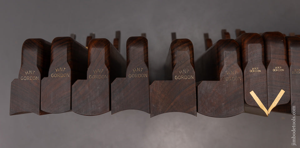 Astounding Set of Hollow & Round Planes Plus Snipe Bills & Side Rounds by HNT GORDON - EXCELSIOR 109290