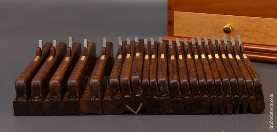 Astounding Set of Hollow & Round Planes Plus Snipe Bills & Side Rounds by HNT GORDON - EXCELSIOR 109290