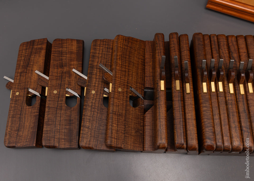Astounding Set of Hollow & Round Planes Plus Snipe Bills & Side Rounds by HNT GORDON - EXCELSIOR 109290