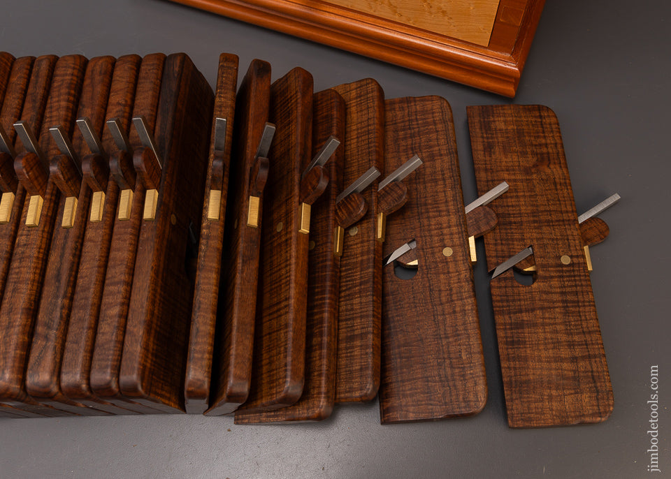 Astounding Set of Hollow & Round Planes Plus Snipe Bills & Side Rounds by HNT GORDON - EXCELSIOR 109290