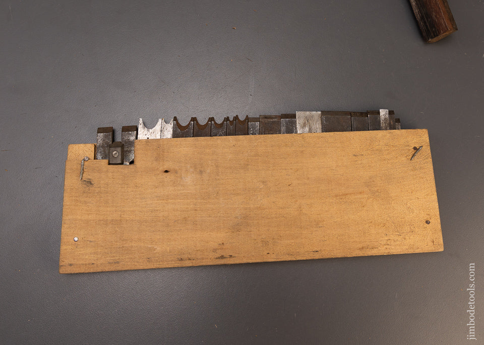 100% Complete STANLEY No. 45 Combination Plow Plane in Original Box - 109470