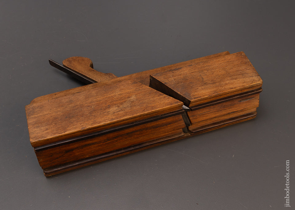 Fine 2 1/2 Inch Wide Lignum Boxing Moulding Plane E.W. PENNELL - 109507