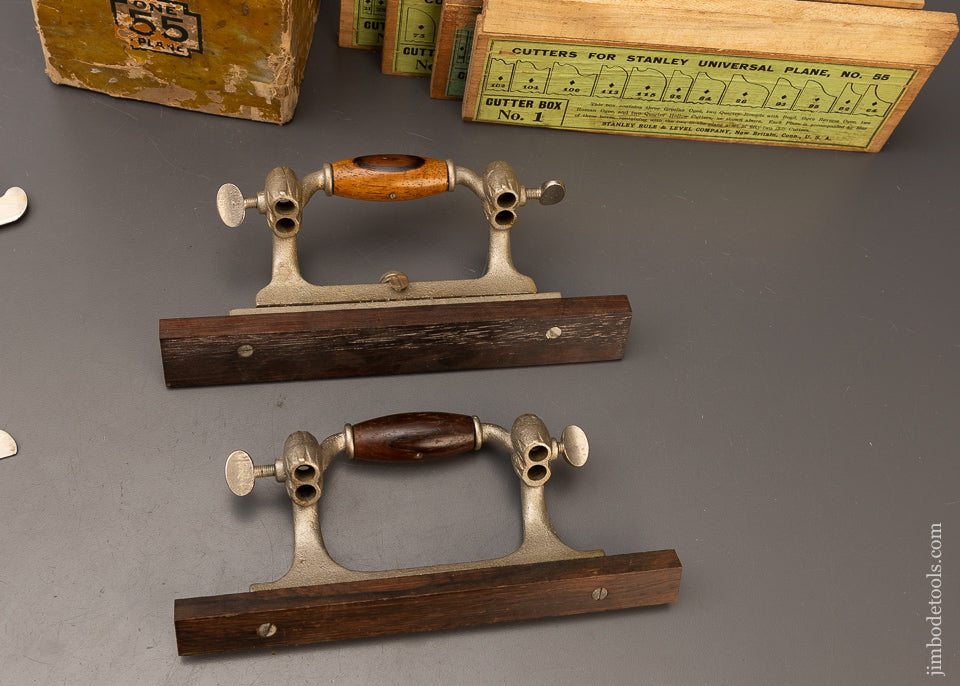 Fine & 100% Complete STANLEY NO. 55 Combination Plane - 109653