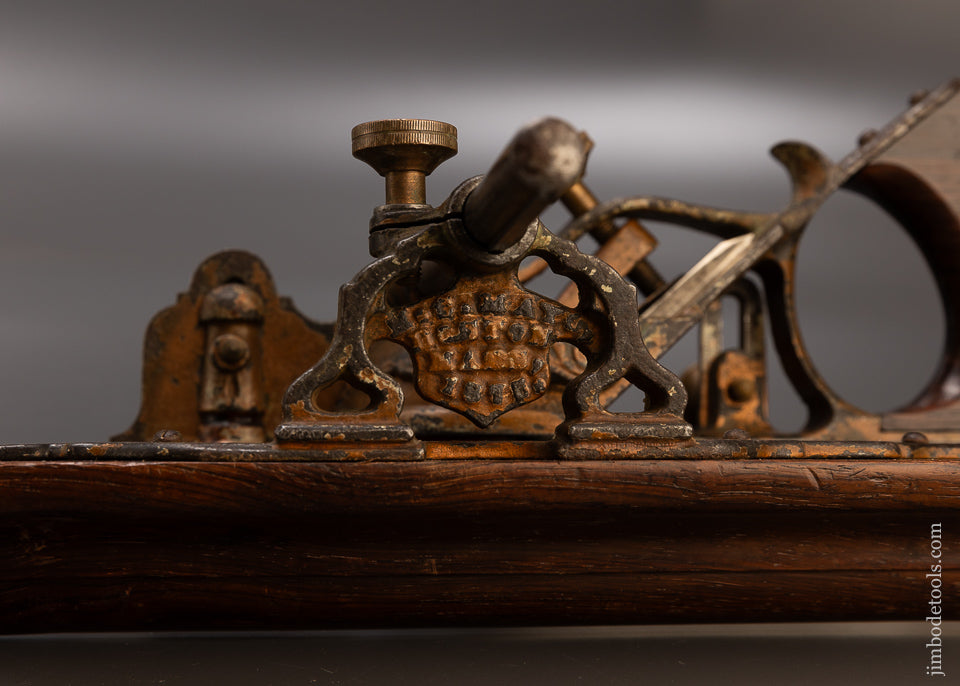 Fine MAYO "THE BOSS" PHILLIPS PATENT Plow Plane in GOLD SEPT. 14, 1875 - EXCELSIOR 109660
