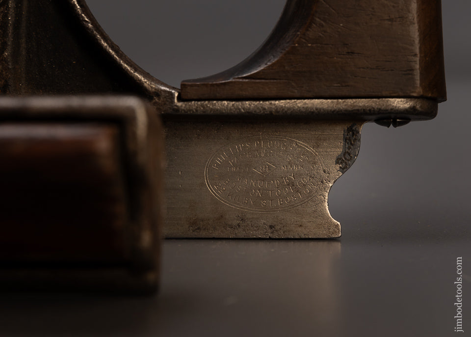 BABSON & REPPELLIER BOSTON PHILLIPS PATENT IMPROVED Plow Plane - 109671