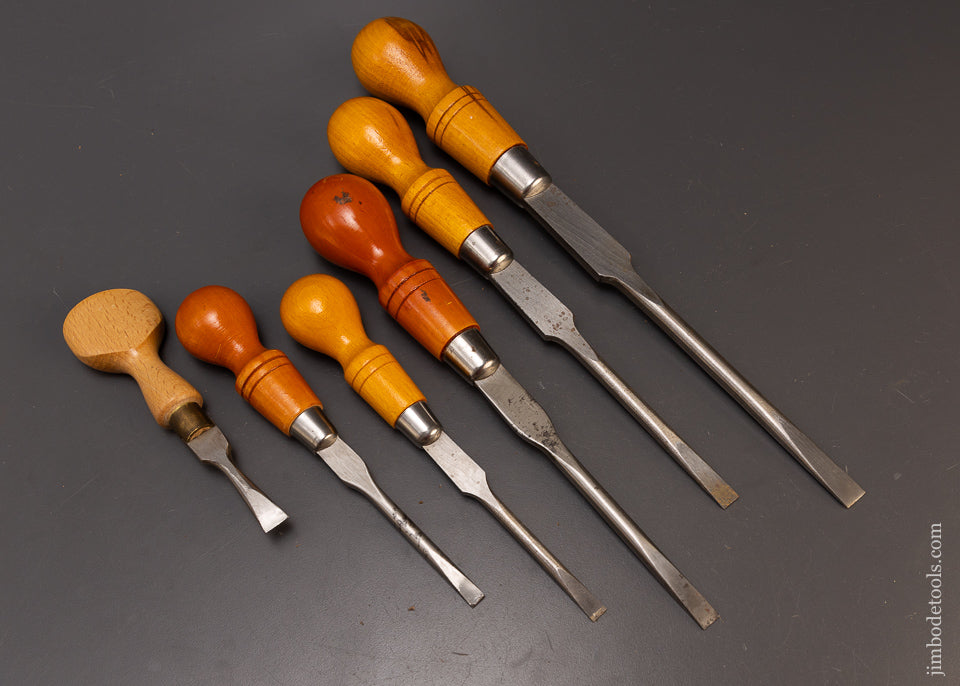 Set of 6 Cabinet Maker’s Screwdrivers - 109928