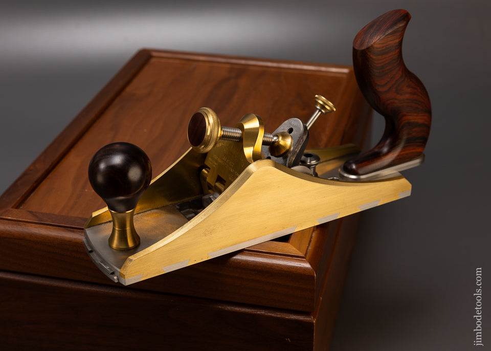 BRIDGE CITY TOOL WORKS VP-60 Variable Pitch Smooth Plane Mint & Unused in Walnut Presentation Case - 109951