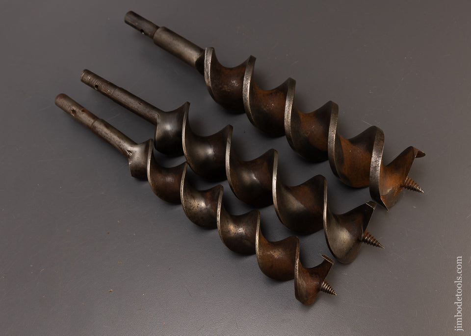 Set of 3 Boring Machine Auger Bits - 109988