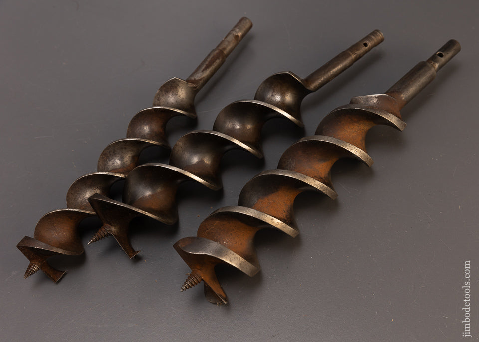 Set of 3 Boring Machine Auger Bits - 109988