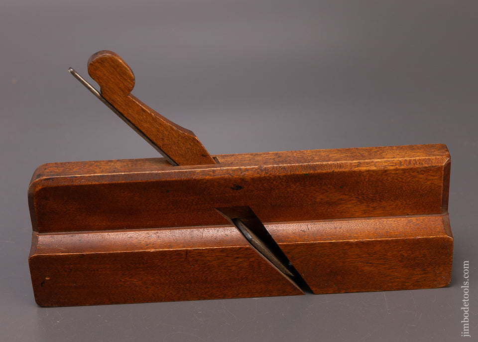Crisp & Fine JO FULLER 18th Century 10 Inch Yellow Birch Moulding Plane - EXCELSIOR 110196