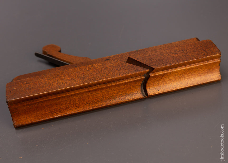 Crisp & Fine JO FULLER 18th Century 10 Inch Yellow Birch Moulding Plane - EXCELSIOR 110196