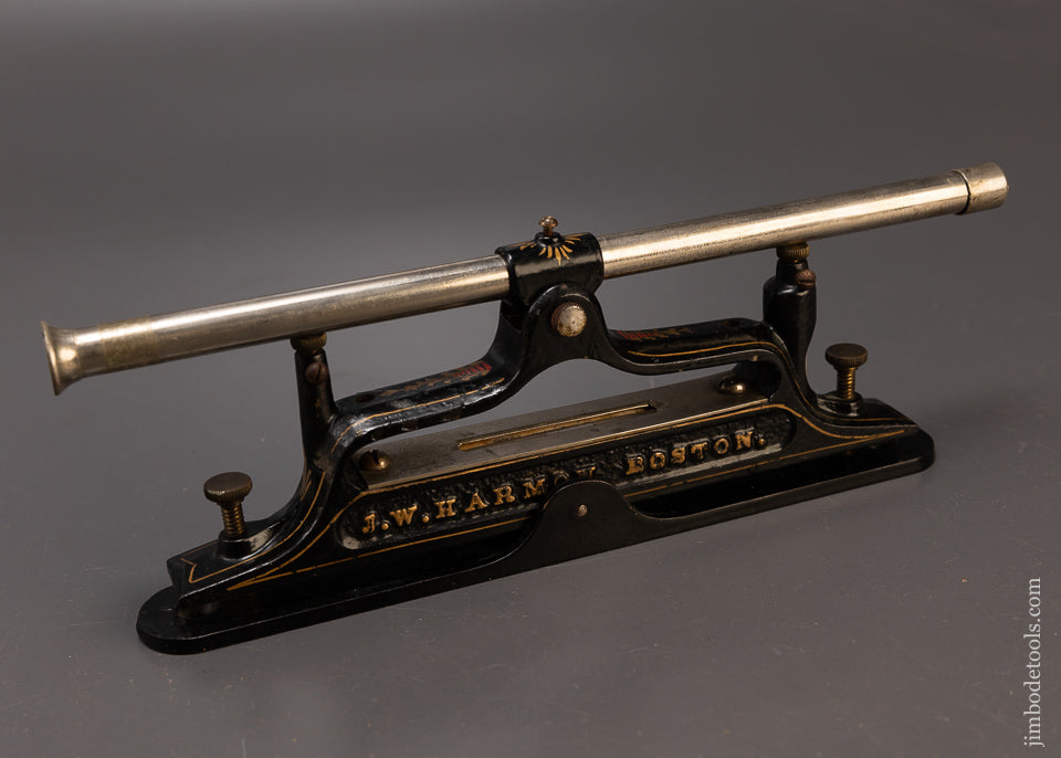 Drop Dead Stunning J. W. HARMON Patented Sighting Level in Full Paint & Pin Stripes - 110220