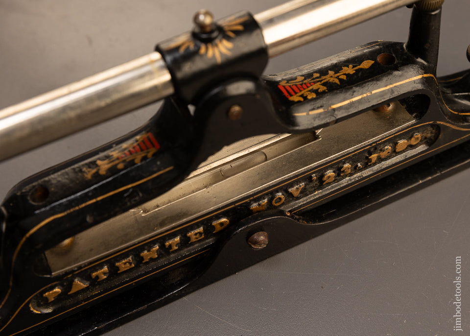 Drop Dead Stunning J. W. HARMON Patented Sighting Level in Full Paint & Pin Stripes - 110220