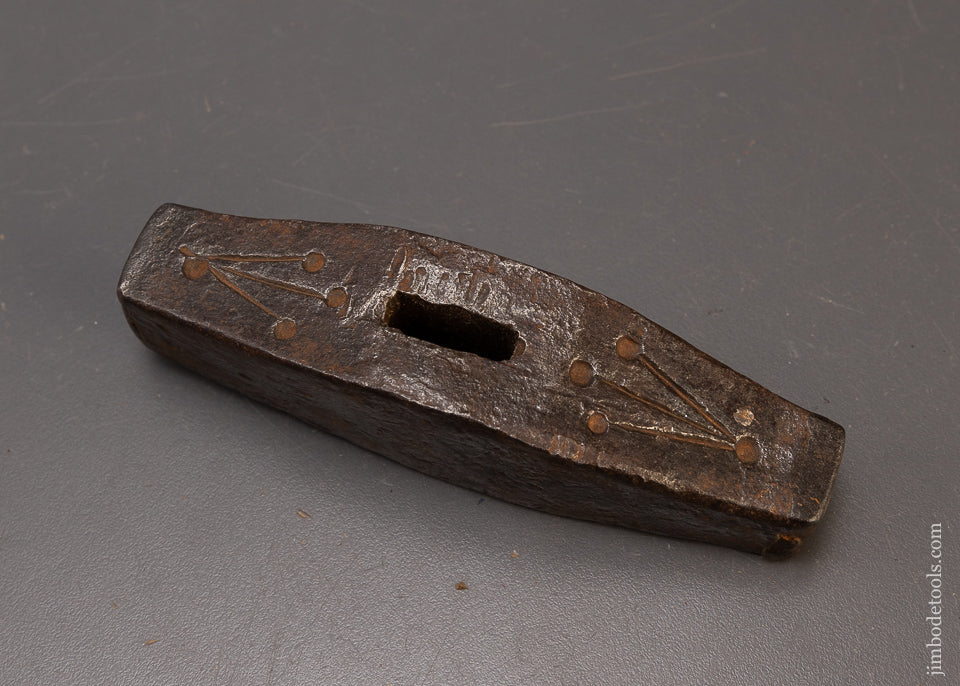 Spectacular 18th Century Hammer Decorated - 110257