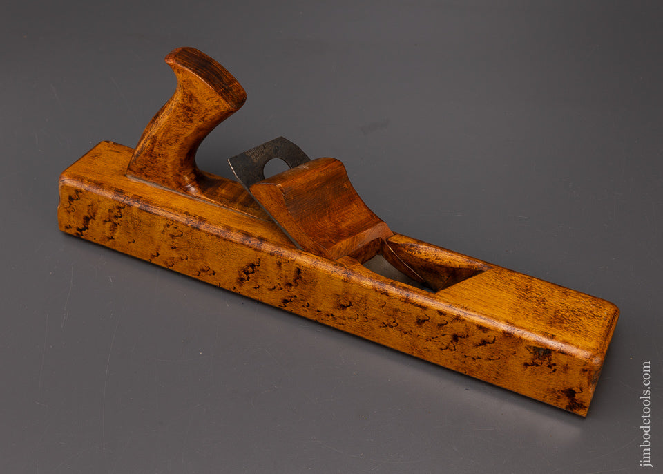 LEON ROBBINS Left-Handed Birdseye Maple Panel Raiser Plane - 110310