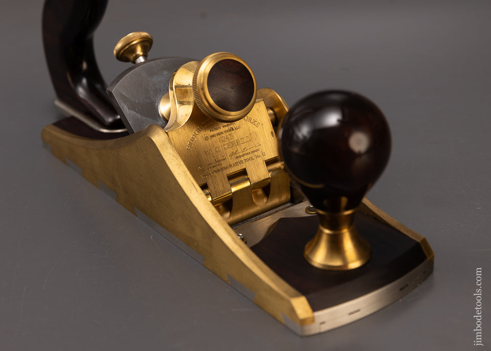 BRIDGE CITY TOOL WORKS CT-12 Bench Plane with 40° Frog and Adjustable Mouth - 110358