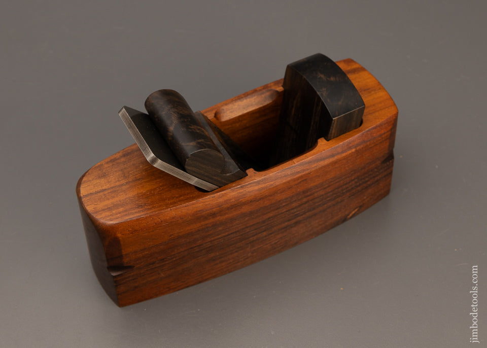 Gorgeous Rosewood and Ebony Large 8 Inch Smooth Plane - 110492