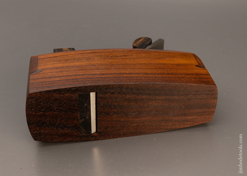 Gorgeous Rosewood and Ebony Large 8 Inch Smooth Plane - 110492