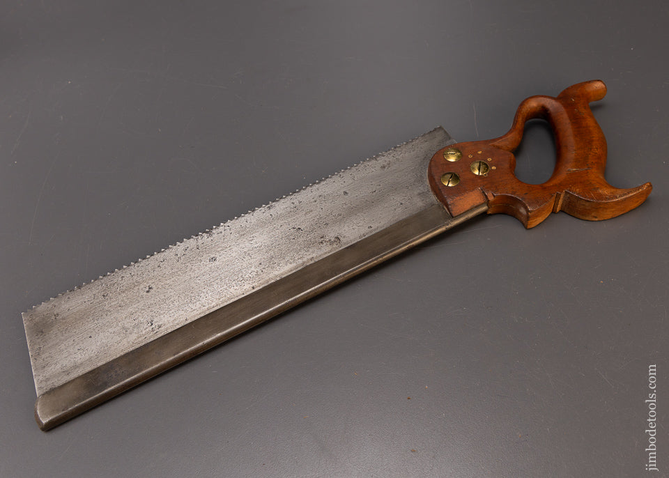 Early DISSTON No. 4 Back Saw - 110499