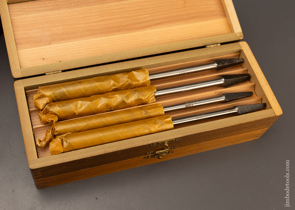 Dead Mint in Original Shipping Box Complete Set of RUSSELL JENNINGS Bits Unused - 110615