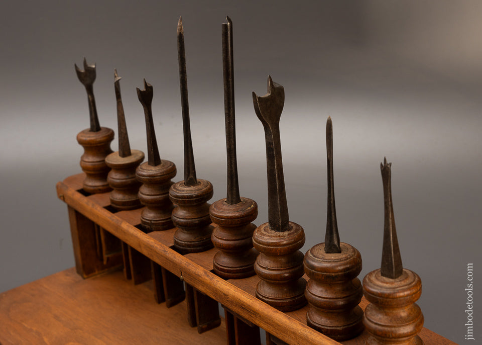 Early Clothes Pin Brace with 9 Pods - 110676