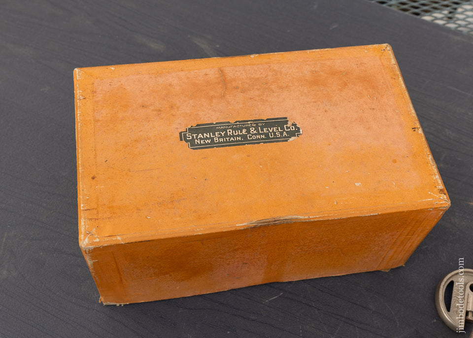 Mint Unused SWEETHEART STANLEY No. 45 Combination Plane in Original Box 100% Complete - 110690