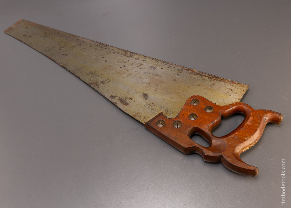 Unused DISSTON D8 Rip Hand Saw with Thumb Hole Handle - 110730