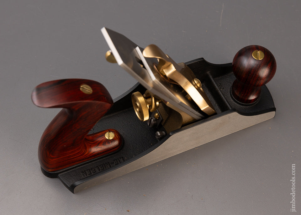 99% Mint LIE NIELSEN No. 4 1/2 Jumbo Smooth Plane with 55° Frog & Cocobolo Handles - 110806