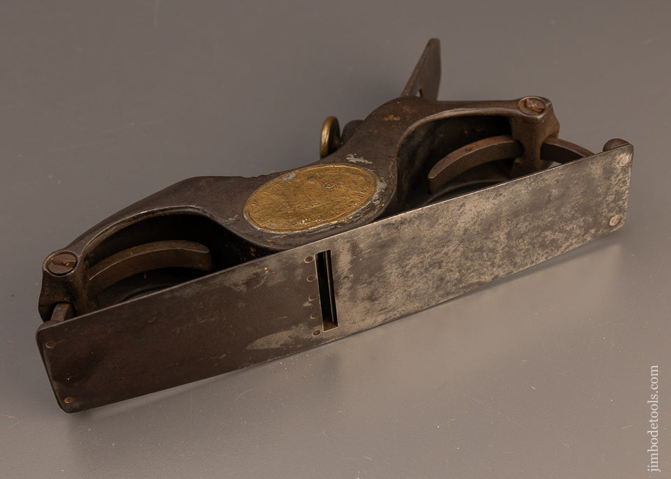 MITCHELL & CO. Hudson, N.Y. EVANS PATENT 1862 Circular Plane with Brass Plaque - 110961