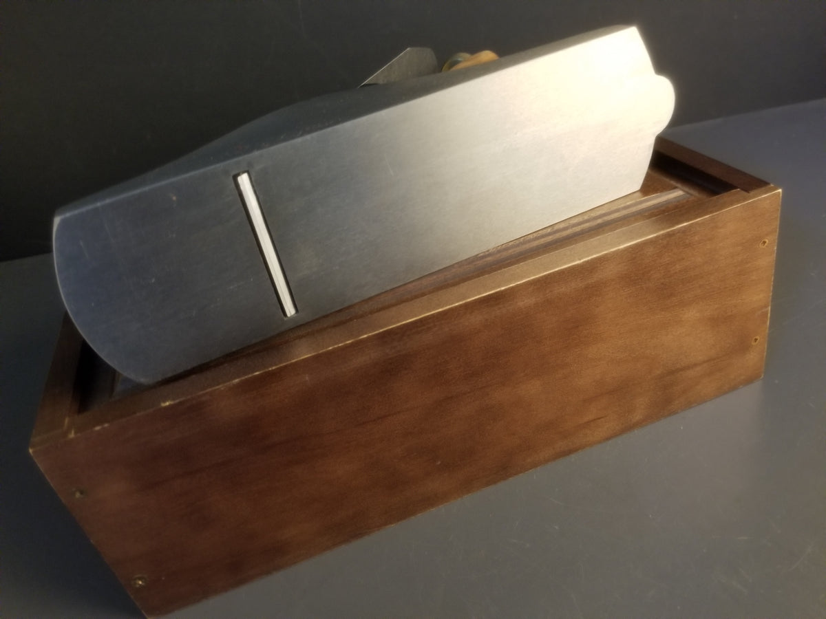 RECORD CALVERT STEVENS No. 88 Heavy Smooth Plane MINT in Original Wooden Box with Instructions - 90272