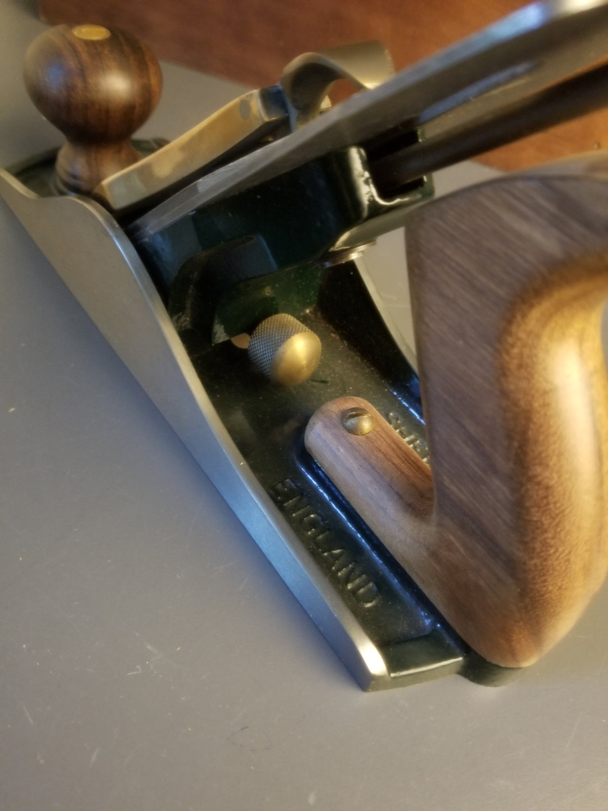 RECORD CALVERT STEVENS No. 88 Heavy Smooth Plane MINT in Original Wooden Box with Instructions - 90272