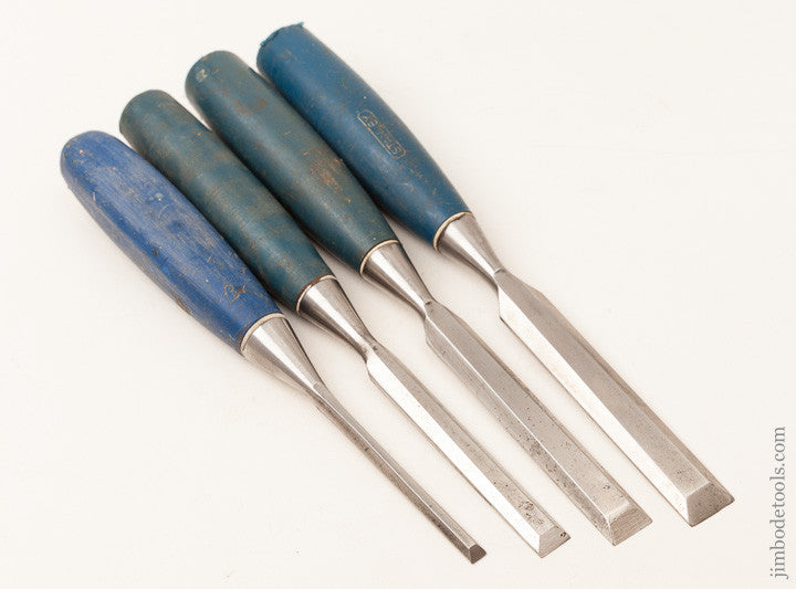 Four STANLEY Chisels