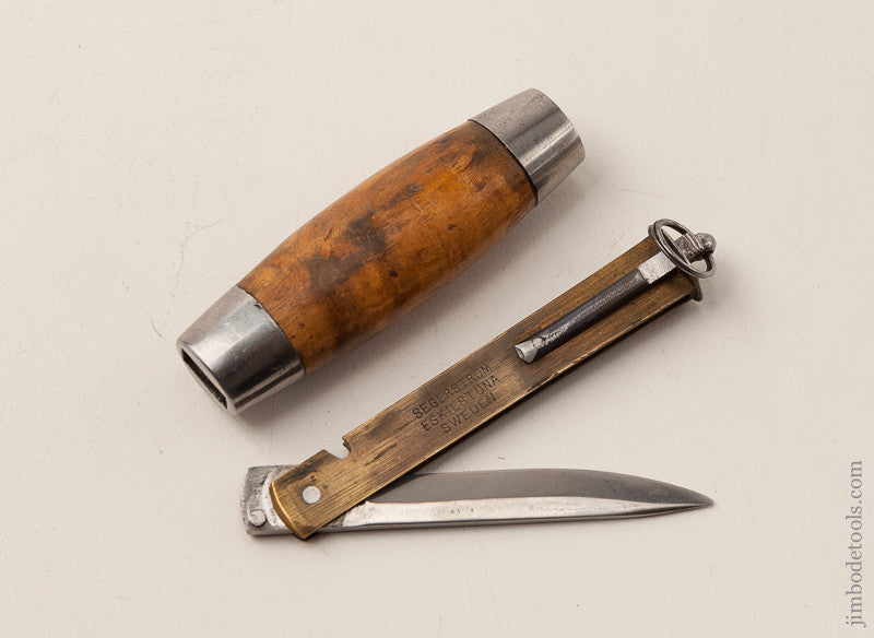 Swedish Barrel or Sloyd Knife by SEGERSTROM ESKILSTUNA, SWEDEN